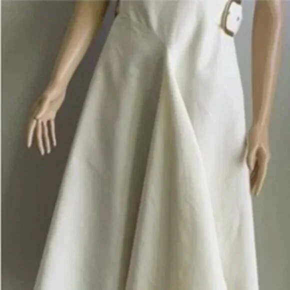 Stella McCartney Creme Sleeveless Dress Backless last day of sale January 30